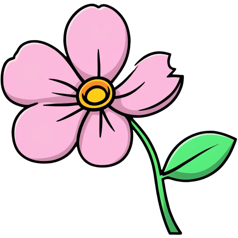 Pink Flower emoji