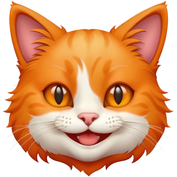 Cat smilling emoji
