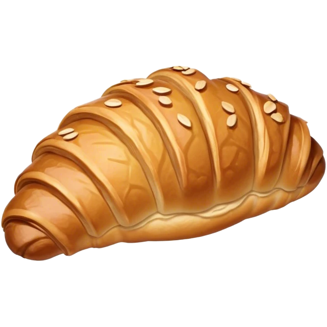 Almond croissant  emoji