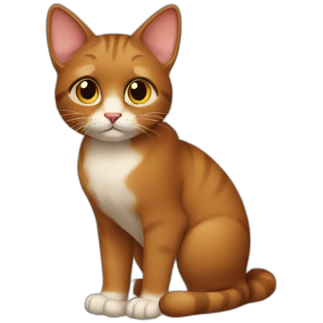brown cat emoji