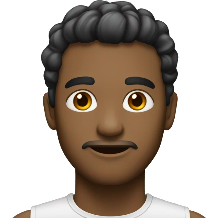 Черно белый стаффорд  emoji