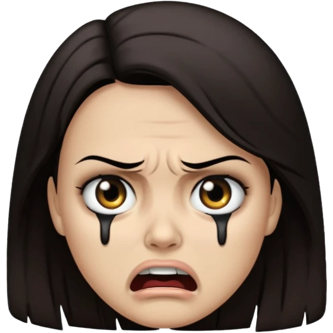 caveira chorando emoji