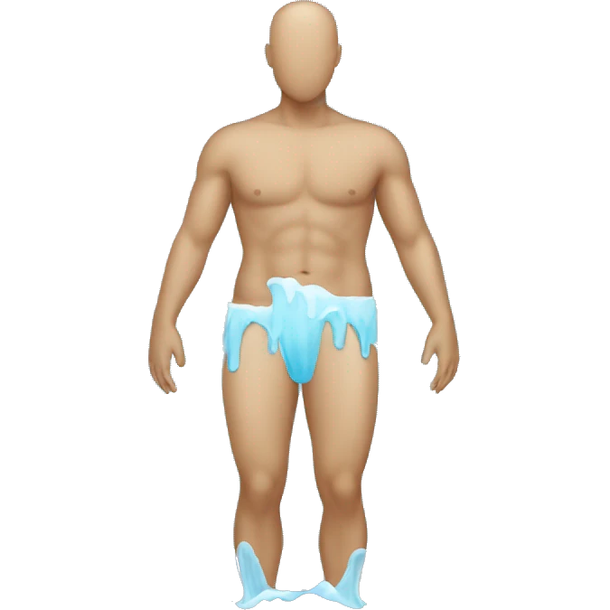 body made out of water emoji