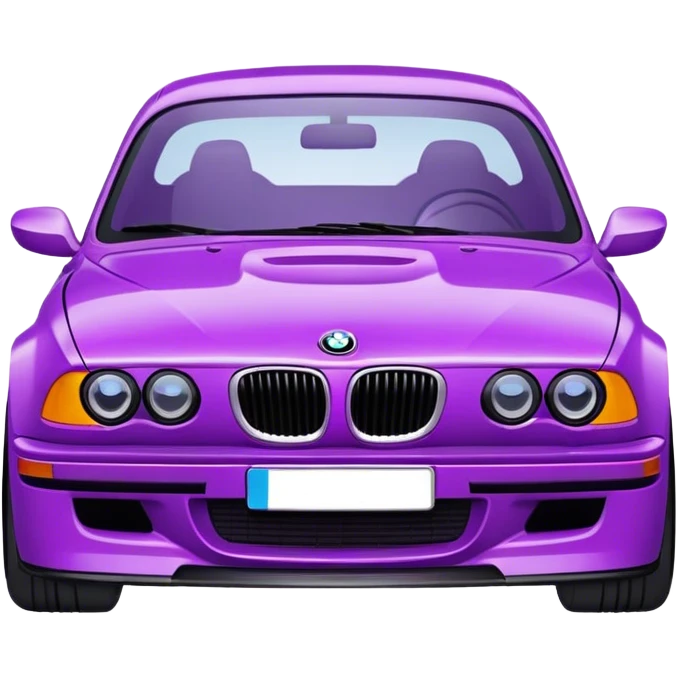 purple bmw emoji
