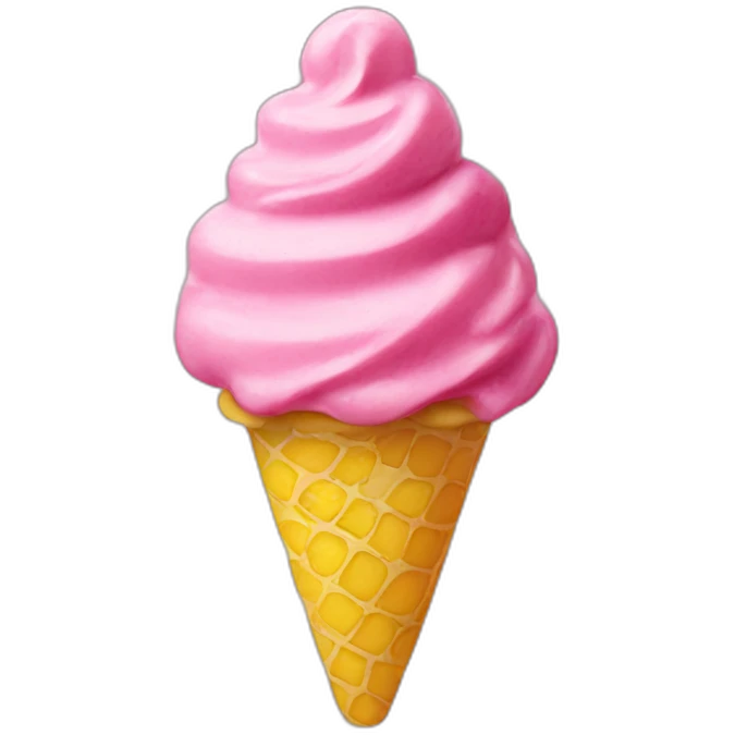 lemon raspberry gelato emoji