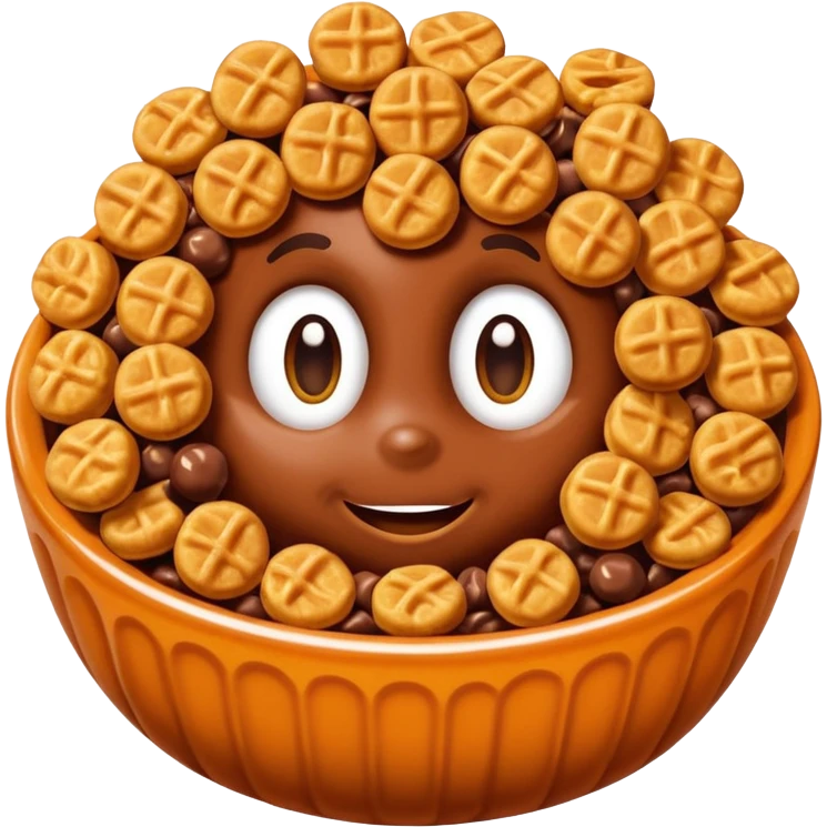 Reese's puffs. emoji