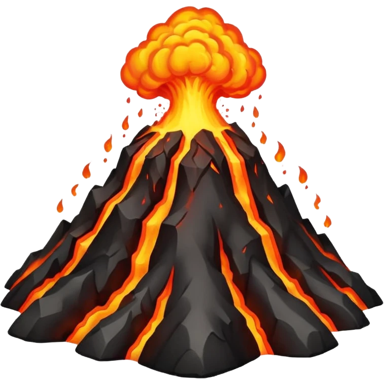 volcano emoji