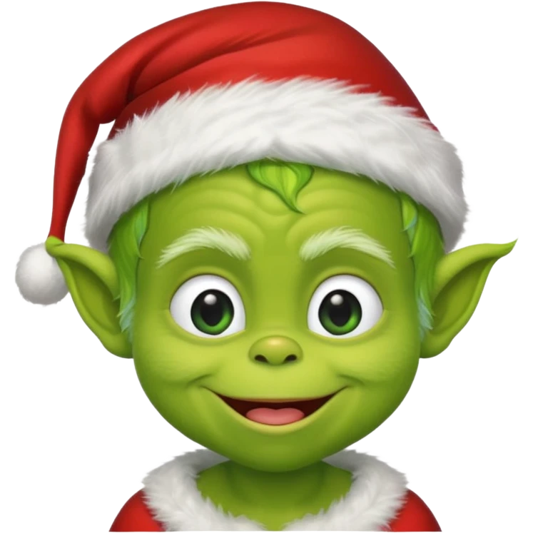 Grinch baby boy emoji