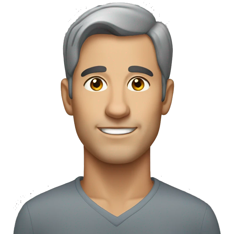 Stafford gray with cropped ears emoji