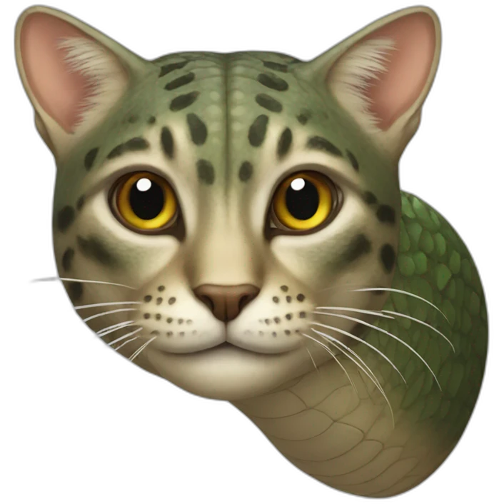 cat lizard emoji