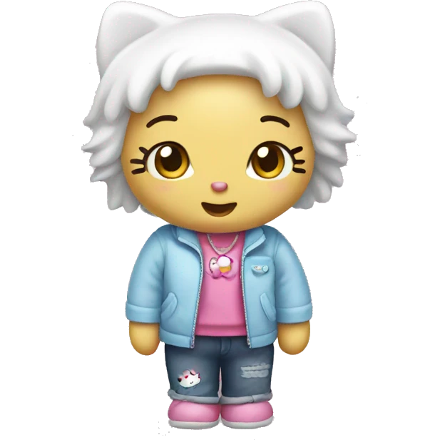 Hello kitty emoji