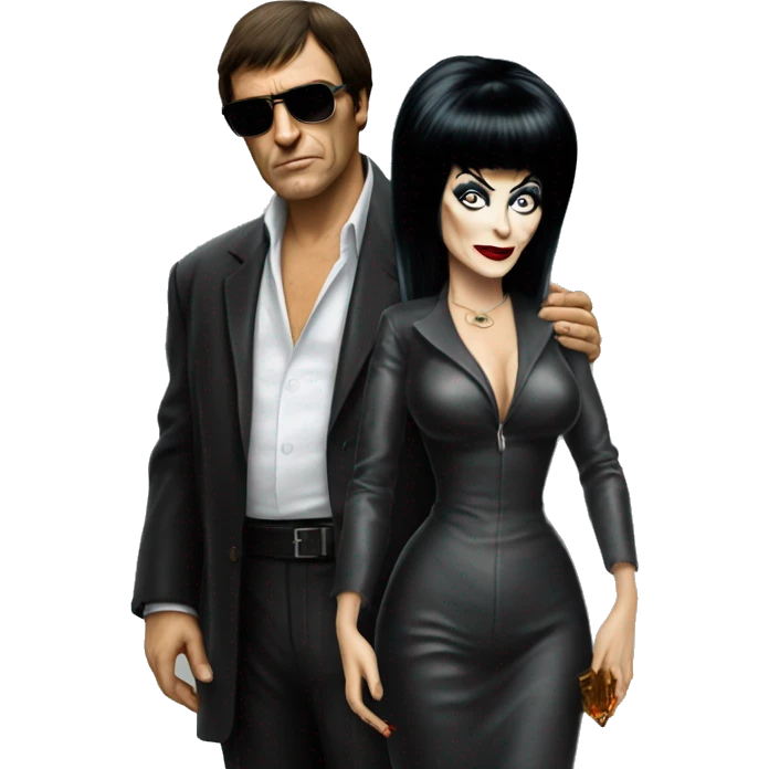 scarface con elvira emoji