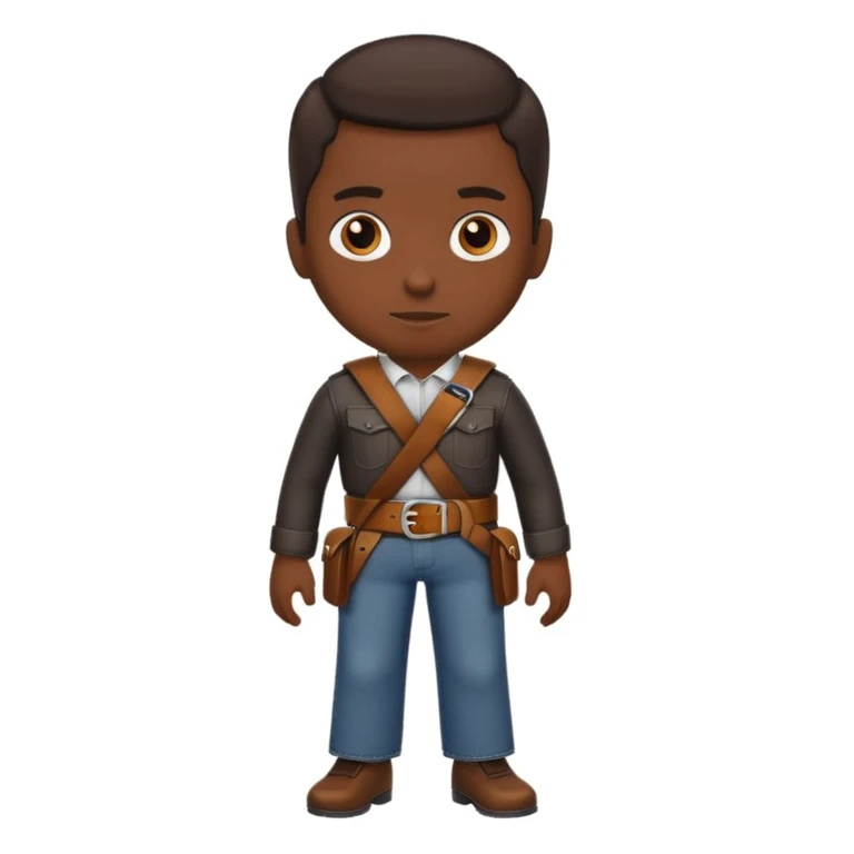 Un daron avec une ceinture emoji