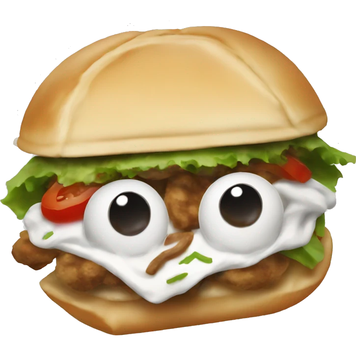 A delicious greek gyros emoji