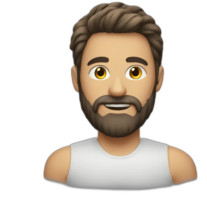 Atlehic- beard-runner emoji