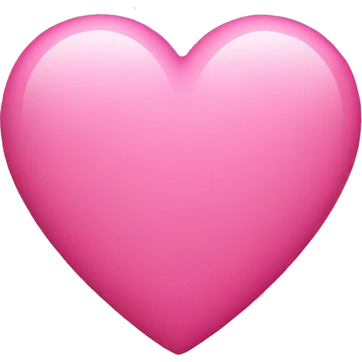 pink heart emoji