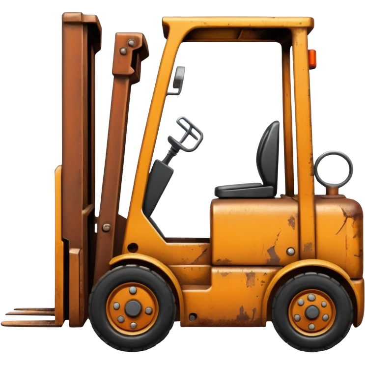 broken forklift emoji