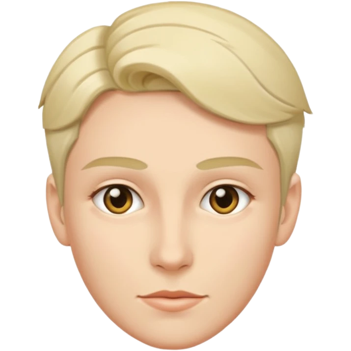 a woman that has a mans face  emoji