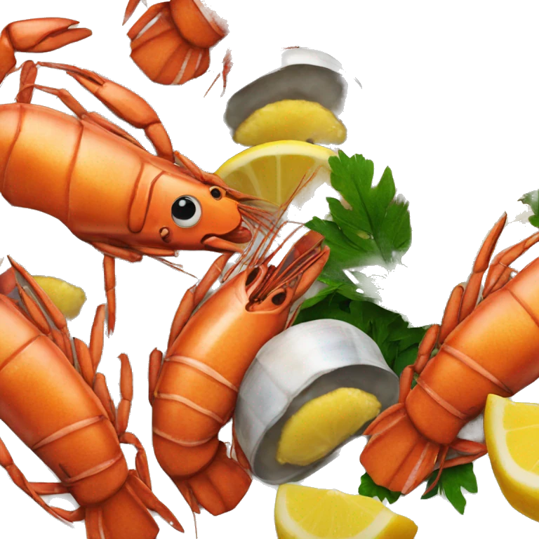 Seafood boil emoji