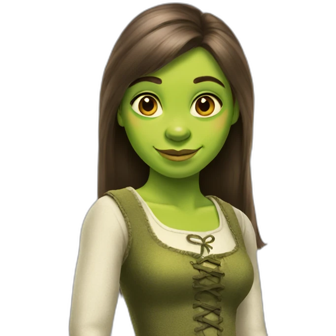 shrek girl emoji