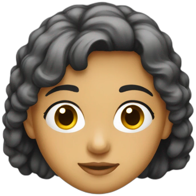 Mía Kalifa face emoji