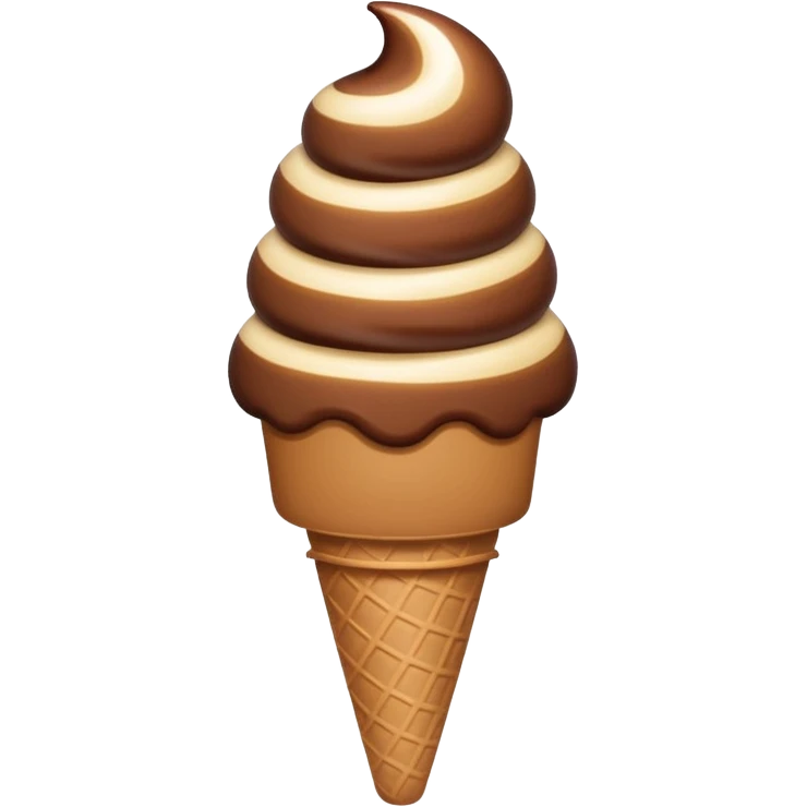 Paddlepop coklat emoji