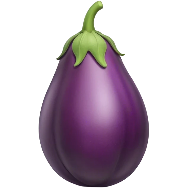 Eggplant in emoji