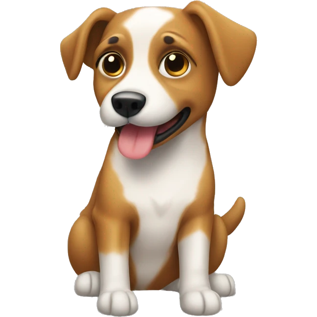 Perro café  emoji