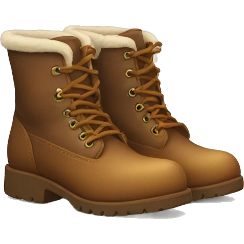 Cute boots emoji