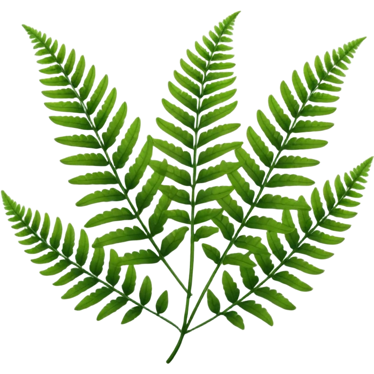 green fern emoji