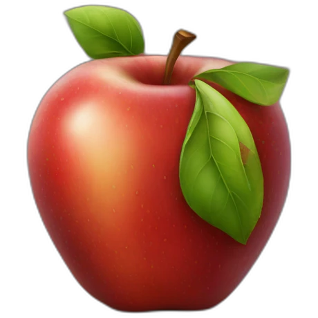 red apple emoji