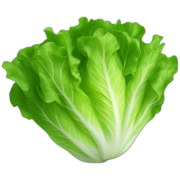 smart lettuce emoji