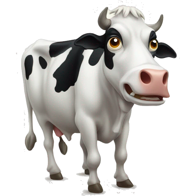 haunted cow emoji