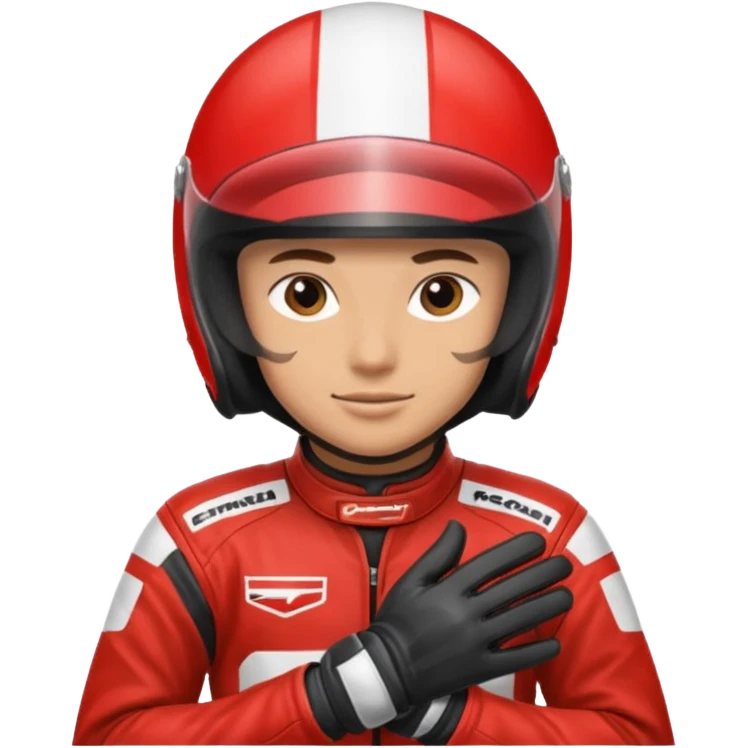 red-motorcycle-racer emoji