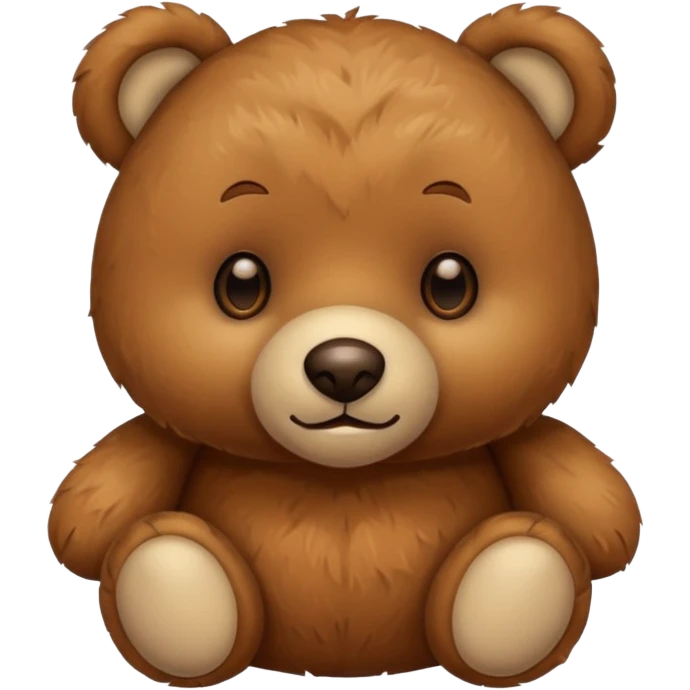Teddy bear emoji