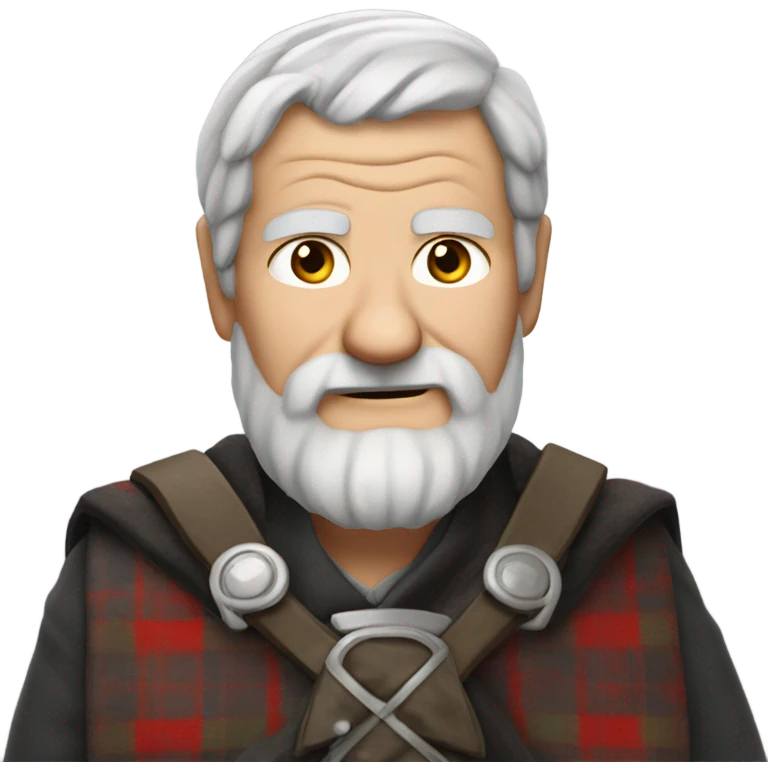 old man in a kilt emoji