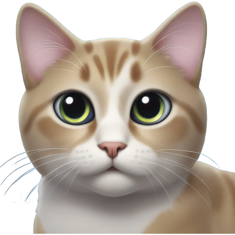 Star eyed cat emoji