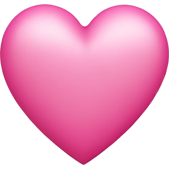 Pink heart emoji