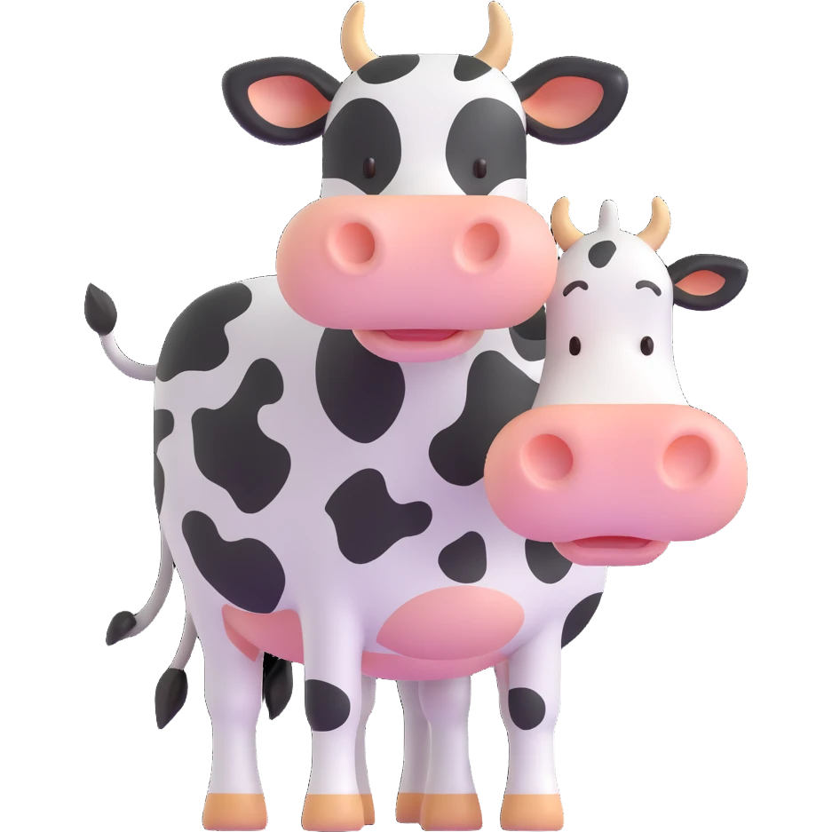 Cow emoji