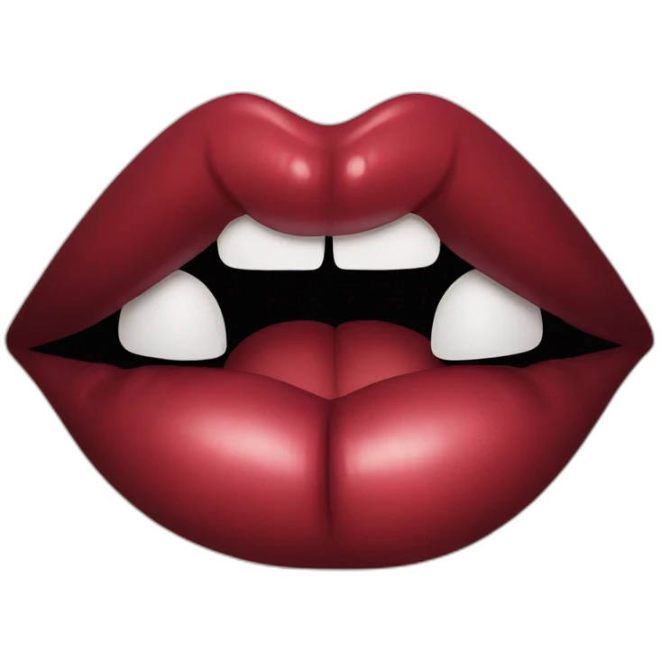 rocky horror lips emoji
