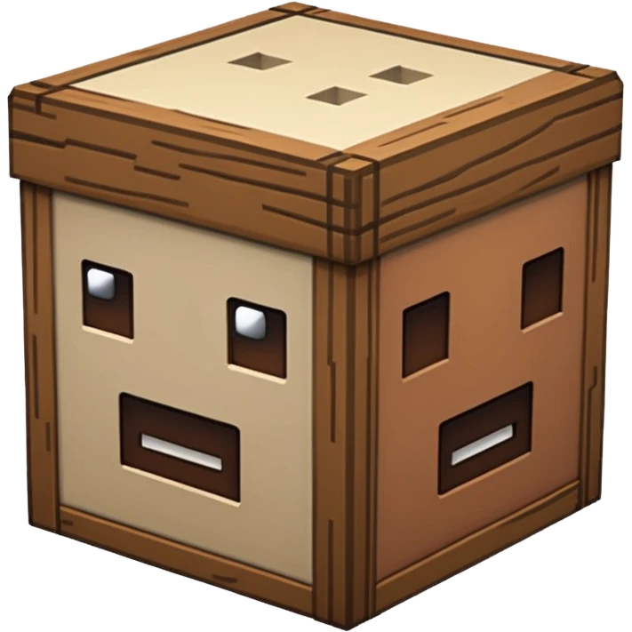 generate minecraft box emoji
