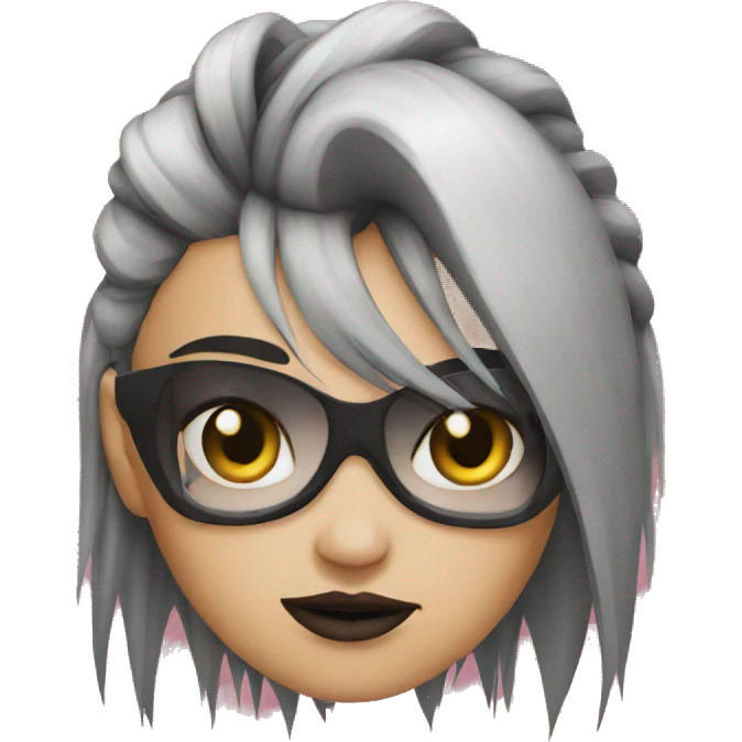 Punk girl emoji