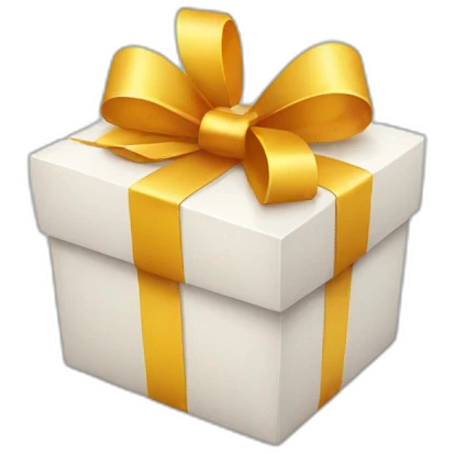 gift box with smile emoji