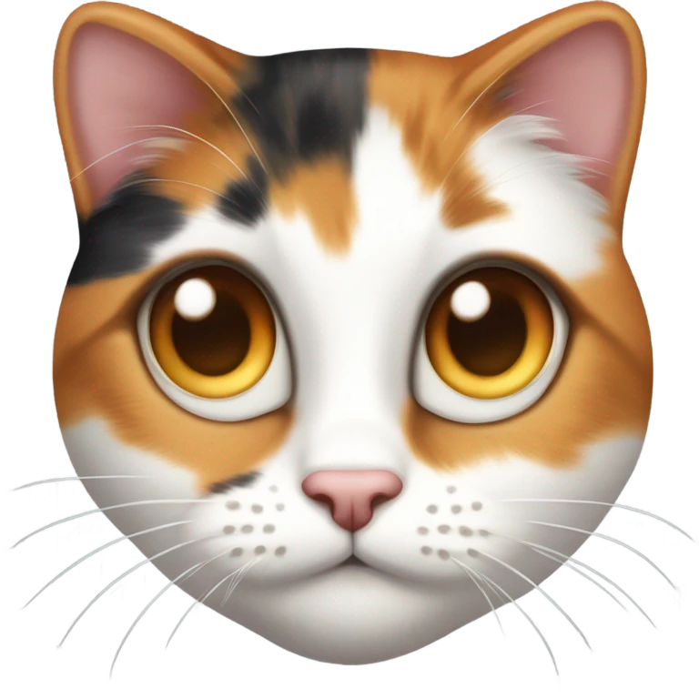 Calico cat emoji