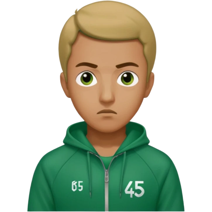 Squid game number 456 emoji