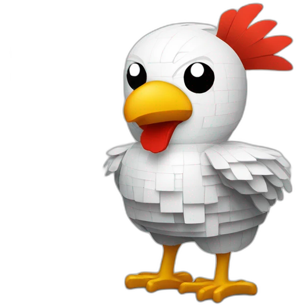pixel ninja chicken emoji