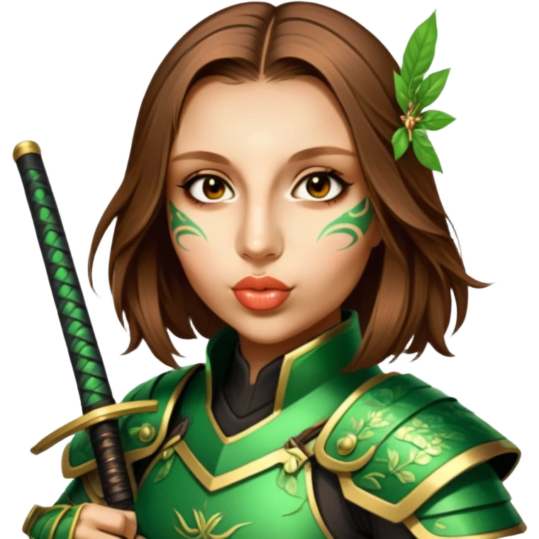 Emerald Samurai emoji