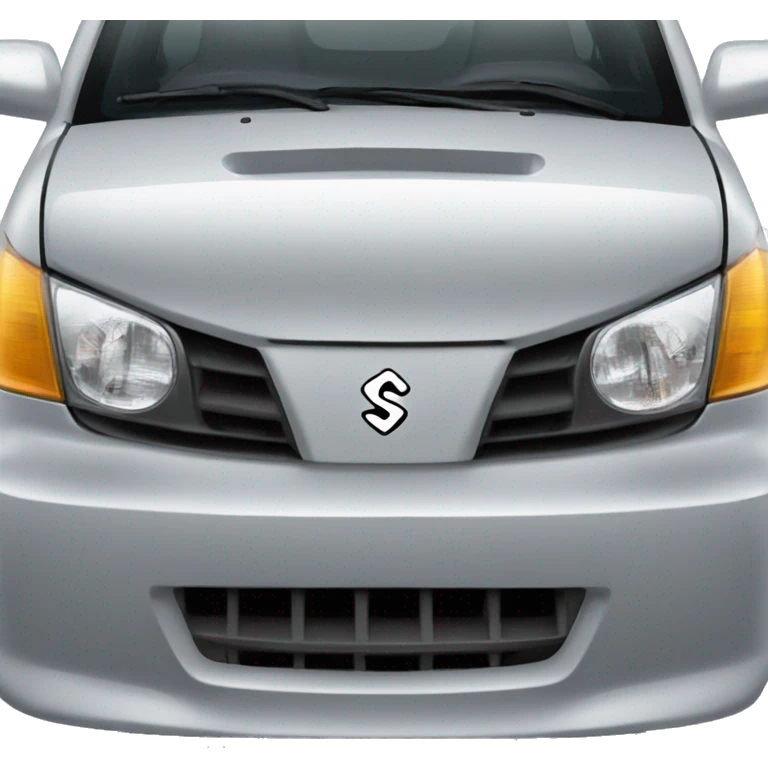 Car Suzuki vitaea gray emoji