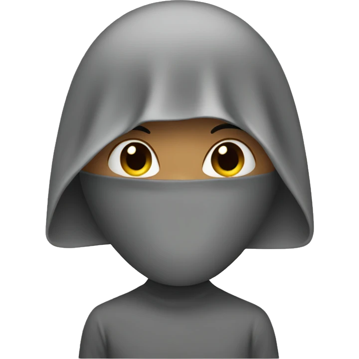 Covering face emoji