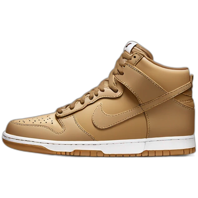 tan nike dunk emoji